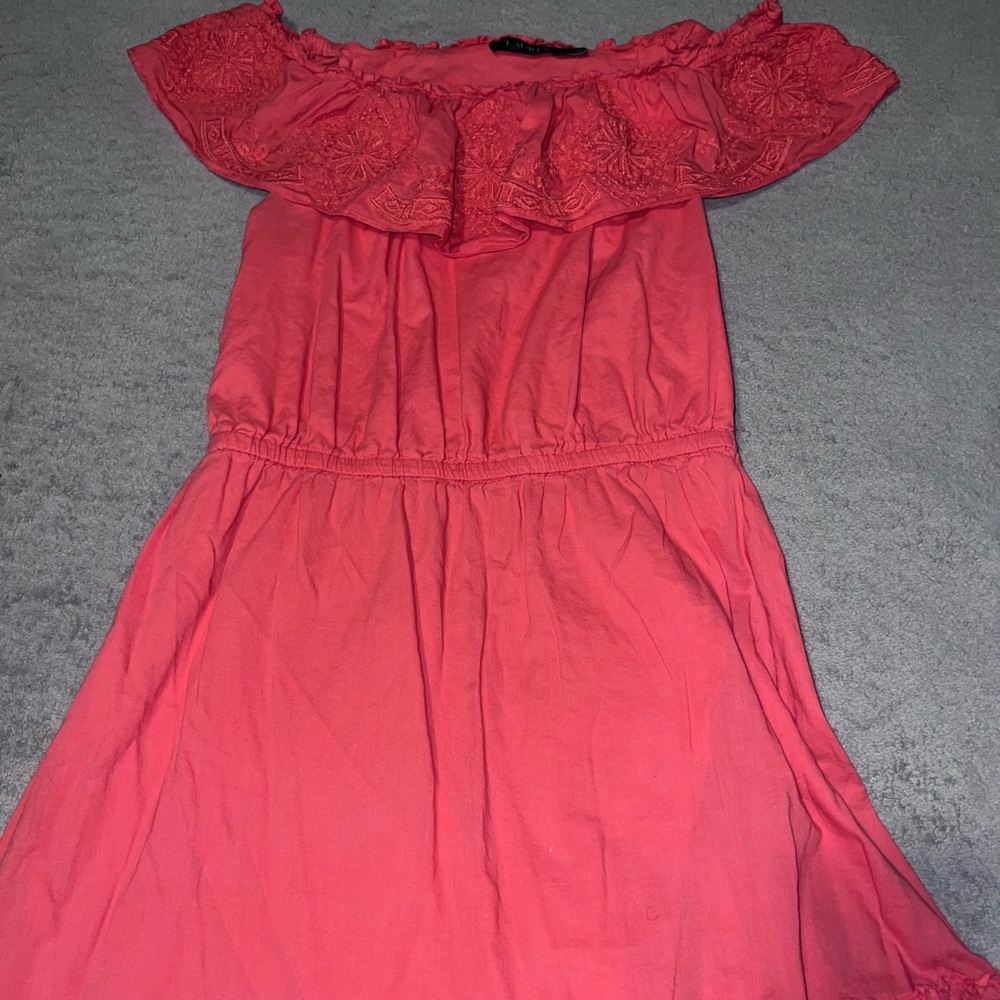 Ralph Lauren Coral Dress